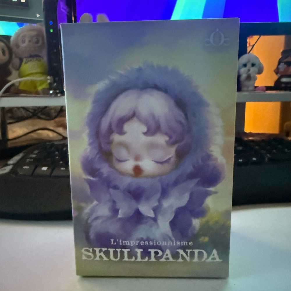 L'impressionnisme Skullpanda Figurine (Pond)